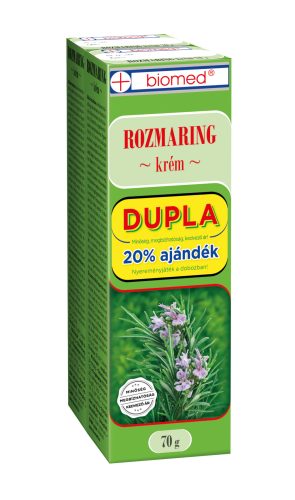 Biomed rozmaring krém dupla 140 g