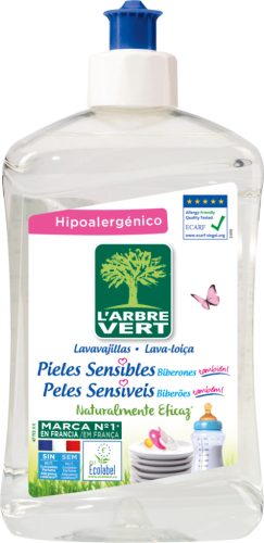 Larbre Vert folyékony mosogatószer illatmentes 500 ml