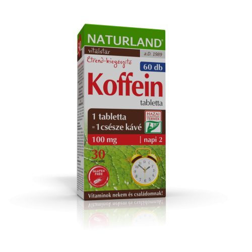 Naturland koffein tabletta 60 db