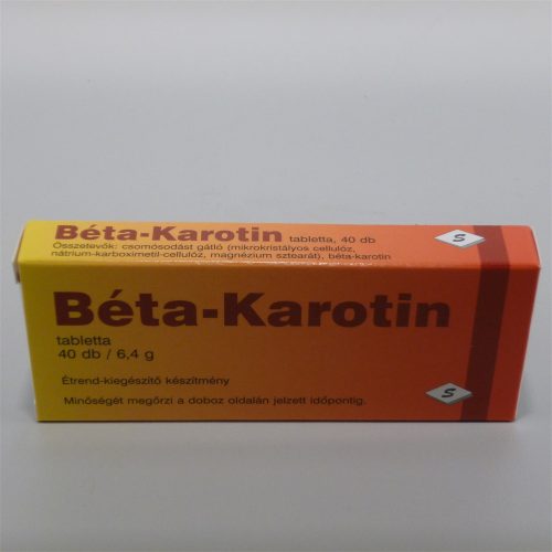 Selenium béta-karotin tabletta 40 db