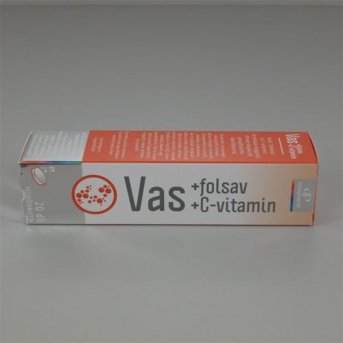 Innopharm pezsgőtabletta vas+c-vitamin 20 db