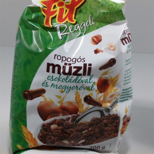 Fit reggeli ropogós müzli csoki-mogyoró 200 g