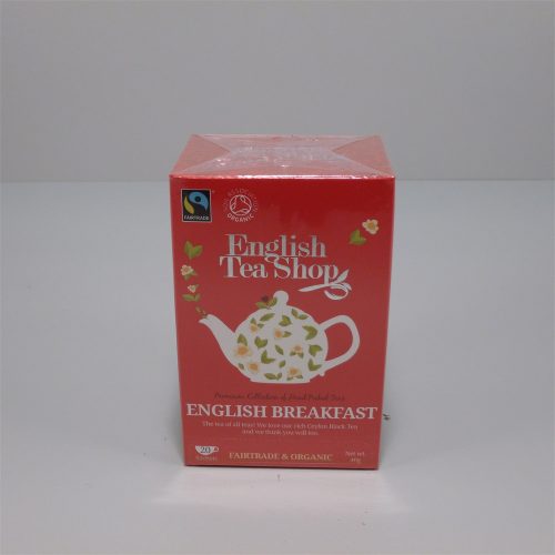 Ets bio english breakfast tea 20x2,5g 50 g