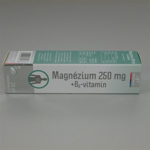 Innopharm magnesium+b6 pezsgőtabletta 20 db