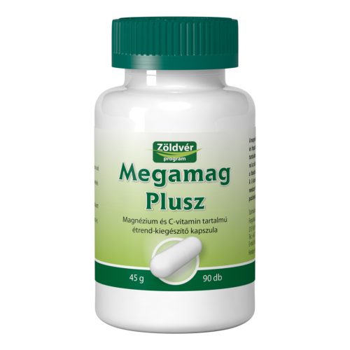 Zöldvér megamag plusz mg+c vitamin kapszula 90 db