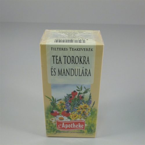 Apotheke tea torokra és mandulára 20x1,5g 30 g