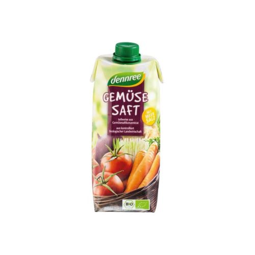 Dennree bio vegyes zöldséglé 500 ml