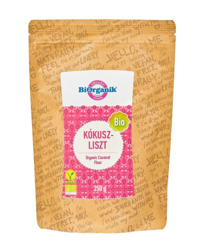 Biorganik bio kókuszliszt 250 g