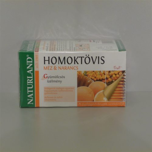 Naturland homoktövis méz narancs gyümölcsös ízélmény 20x2 40 g