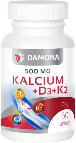 Damona kalcium d3 k2 tabletta 60 db