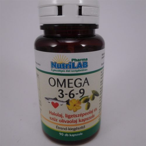 Nutrilab omega 3-6-9 500 mg 90x 90 db