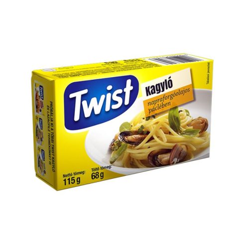 Twist kagyló olajos páclében 115 g