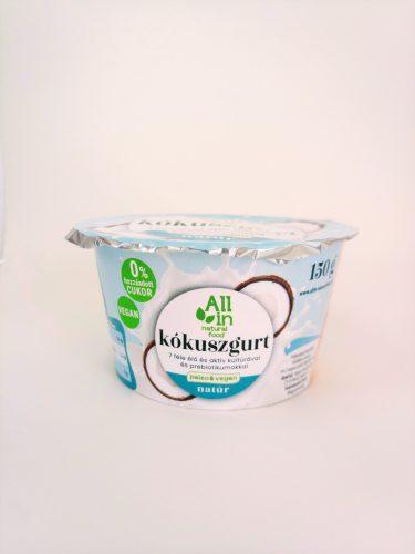 All in kókuszgurt natúr 150 g