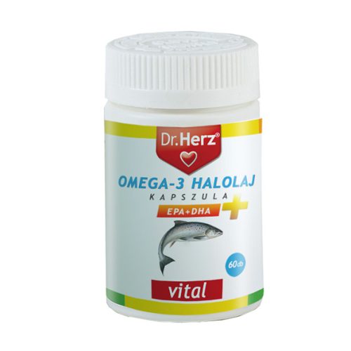 Dr.herz omega-3 halolaj 1000 mg 60 db