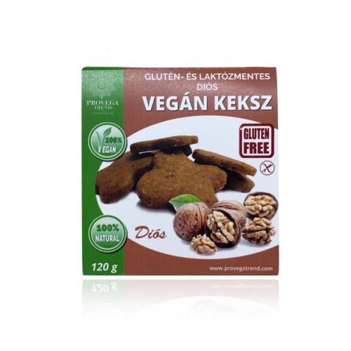 Provega trend gluténmentes diós vegán keksz 120 g