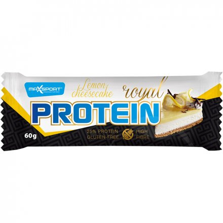 Max Sport royal protein szelet citrom-sajttorta gluténmentes 60 g