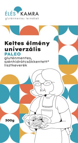 Éléskamra keltes élmény univerzális szénhidrátcsökkentett lisztkeverék 300 g