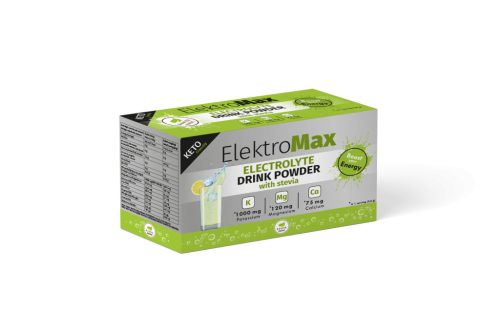 Health market elektromax citrus ízű elektrolit italpor ásványi anyagokkal és édesítőszerrel 168 g