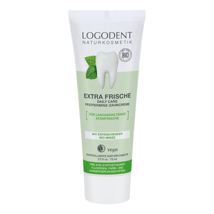 Logodent bio extra fresh daily care fogkrém borsmenta 75 ml