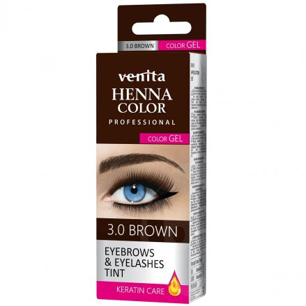 Venita henna color gyógynövényes szemöldök festék 3.0 barna 15 g