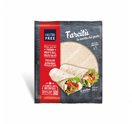 Nf farcitú gluténmentes tortilla lap 120 g