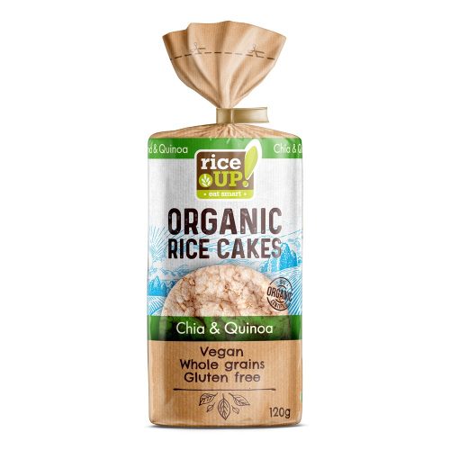 Rice Up bio szelet chia mag&quinoa 120 g