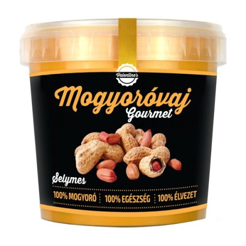 Valentines mogyoróvaj gourmet selymes 1000 g