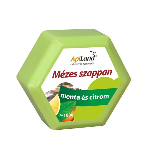 Apiland méz menta és citrom szappan 100 g