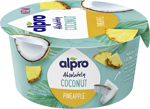 Alpro kókuszgurt ananászos 120 g