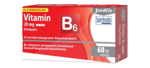 Jutavit vitamin B6 20 mg (Piridoxin) 60 db