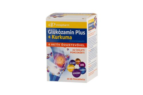 Innopharm glükózamin plus kurkuma filmtabletta 60 db