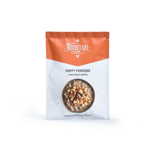 Hester's Life poppy porridge almás-mákos zabkása 50 g