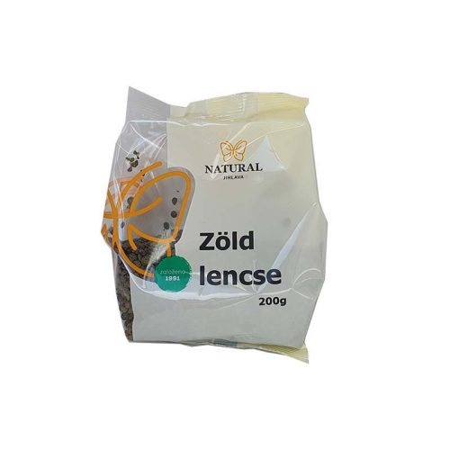 Natural zöld lencse 200 g