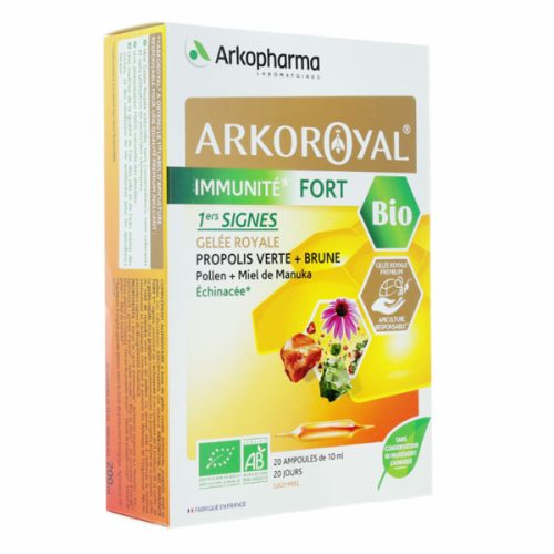 Arkoroyal bio immunité forte ampulla 20 db