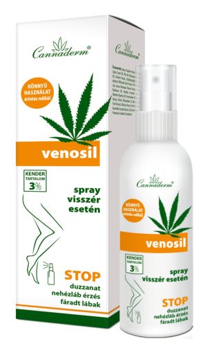 Cannaderm venosil spray visszér esetén 150 ml