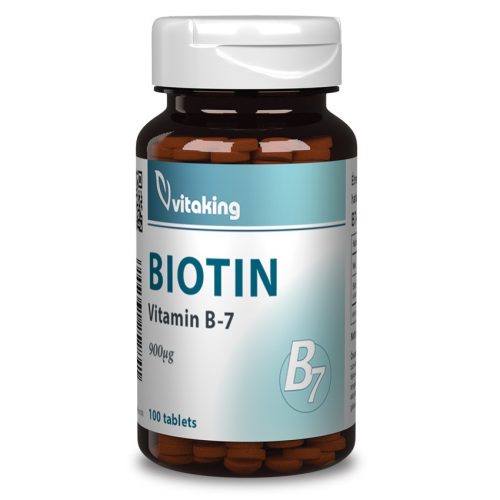 Vitaking biotin tabletta 100 db