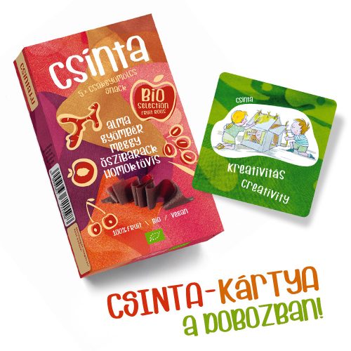 Csinta bio válogatás 5db-os (vegyes) 60 g