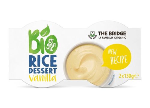 The Bridge bio rizs desszert vanília 2x130g 260 g