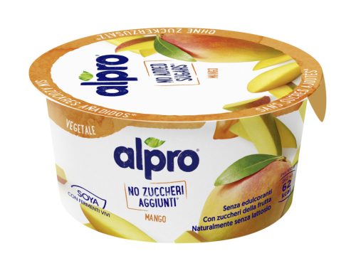 Alpro szójagurt mangós hozzáadott cukrot nem tartalmaz 135 g