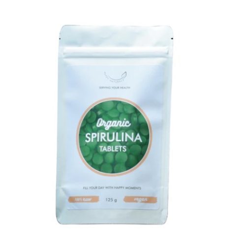 Happy Naturals organic spirulina tabletta 125 g