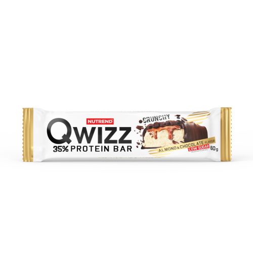 Nutrend qwizz protein szelet mandula+csokoládé 60 g