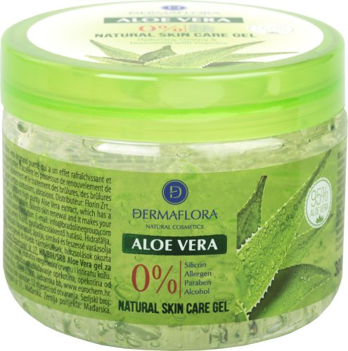 Dermaflora 0% aloe vera gél 300 ml