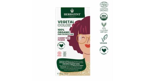 Herbatint vegetal color cherry red hajfesték 100 g