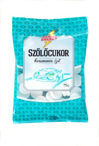 Microse szőlőcukor tabletta mentol 75 g