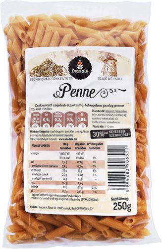 Vinczéné szénhidrátcsökkentett tészta penne 250 g