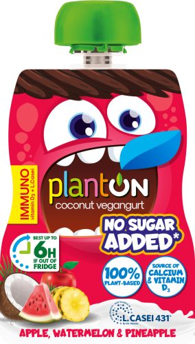 Planton kids kókuszos vegángurt alma-görögdinnye-ananász 90 g