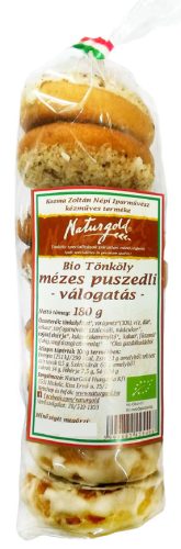 Naturgold bio tönköly mézes puszedli válogatás 180 g