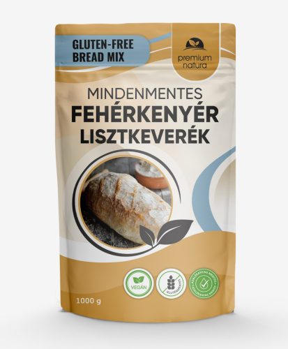 Premium Natura mindenmentes fehérkenyér lisztkeverék 1000 g