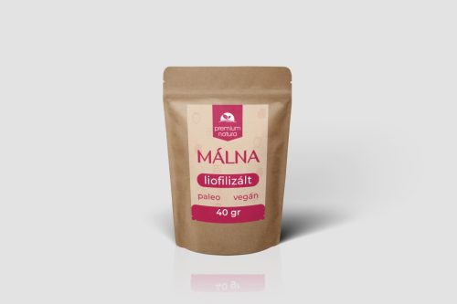 Premium Natura liofilizált málna 40 g