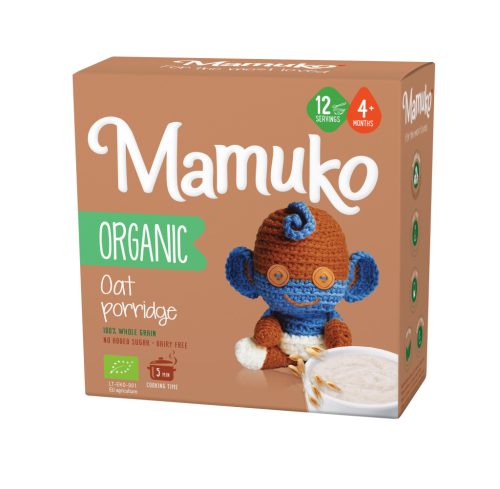 Mamuko bio zabkása 4 hónapos kortól 200 g